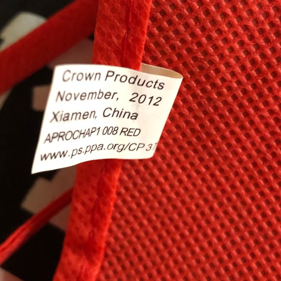 Rare Android pattern Red Apron - Picture 7 of 8